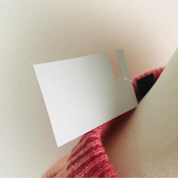 Enid Sinclair Wednesday Orange and Pink Sweater ALT - Picture 3 of 6